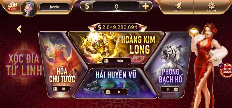 Đánh giá những cửa cược hiện có trong Xóc Đĩa Livestream khi tải game sunwin