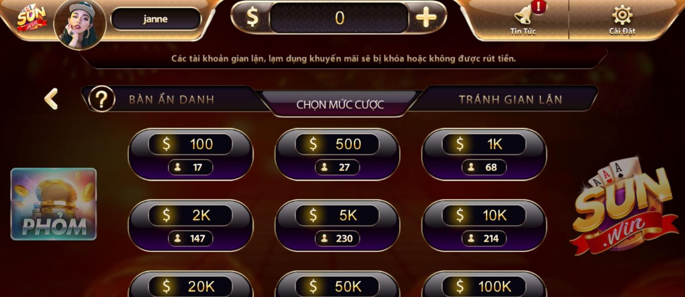 Loạt game đình đám tại sun20 được nhiều người ưa chuộng