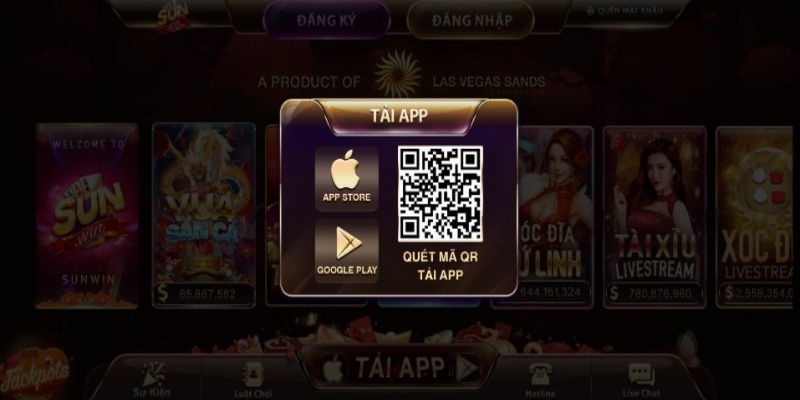 Tải ứng dụng Sun Win cho thiết bị di động (iOS và Android)